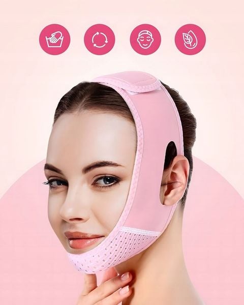 OPASKA LIFTINGUJĄCA MODELUJĄCA DO TWARZY POPRAWIAJĄCA OWAL PODBRÓDEK zdjęcie 16