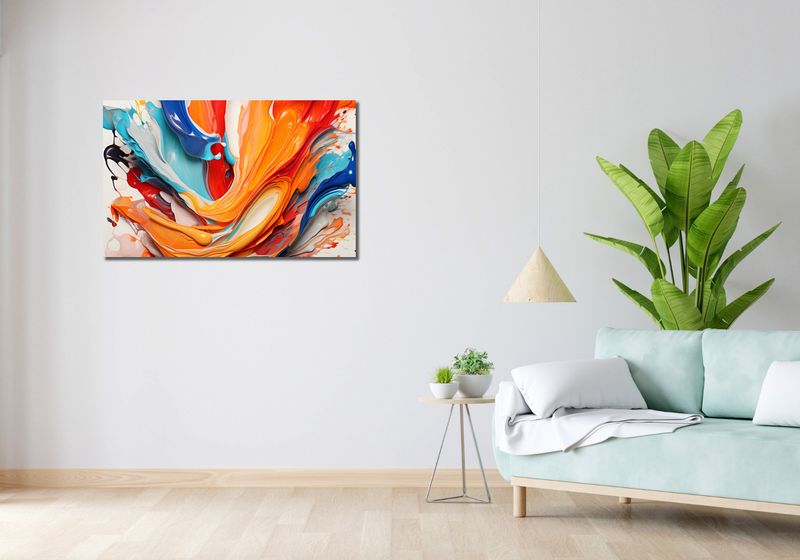 Obraz 100x60cm Taneczne Fale zdjęcie 2