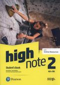 HIGH NOTE 2 SB A2+/B1 + ONLINE + BENCHMARK PEARSON PRACA ZBIOROWA