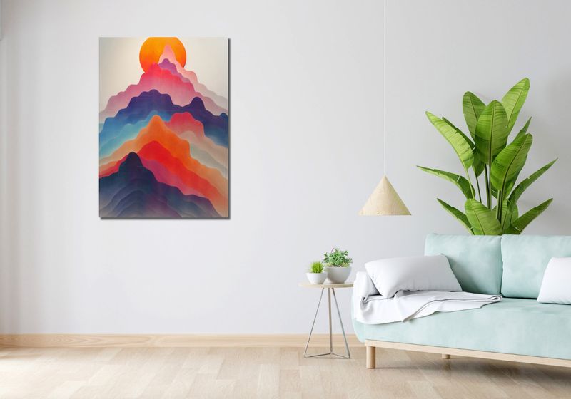 Obraz 70x100cm Gama Gór zdjęcie 2