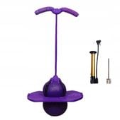 SKOCZEK DLA DZIECI POGO JUMPER RÓWNOWAGA FIOLETOWY