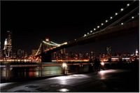 100 70CM OBRAZ PŁÓTNO BROOKLYN BRIDGE MITH17 PŁÓTNO RAMA