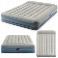 Materac dmuchany dwuosobowy 203x152x30 cm Intex 64118 z pompką wbudowaną