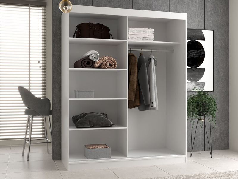 SZAFA IGA 160 Z 2 LUSTRAMI - DĄB ARTISAN zdjęcie 5