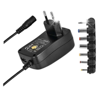EMOS N3112 ZASILACZ IMPULSOWY 3-12V DC 1500mA USB + WYMIENNE KOŃCÓWKI
