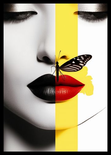 Plakat 29,7x42cm Motyla Piękność na Arena.pl