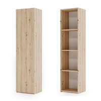 Regał pełny LONI 160x40 cm - kolor Dąb artisan