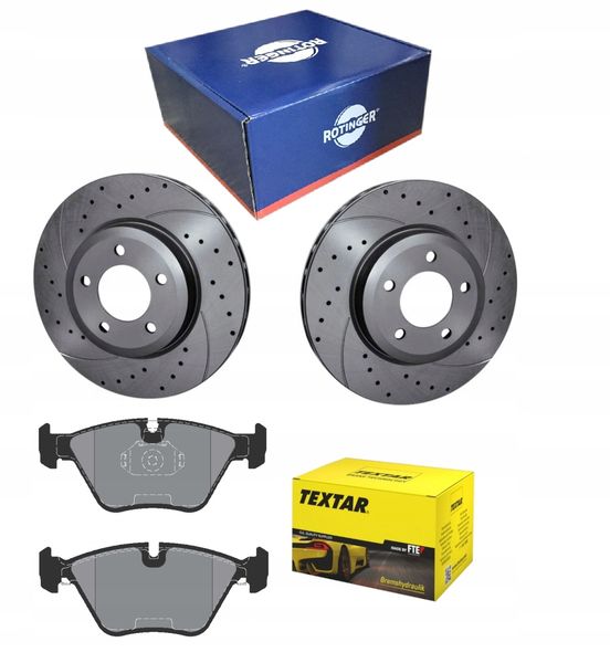 TEXTAR KLOCKI HAMULCOWE PRZÓD BMW 5 E39 525TDS zdjęcie 7