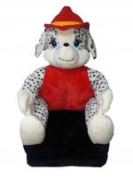 FOTEL PLUSZ ROZKŁADANY FOTELIK MASKOTKA DLA DZIECI