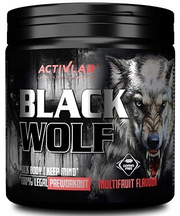 ACTIVLAB BLACK WOLF 300g PRE-WORKOUT BETA ALANINA zdjęcie 1