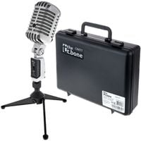 Mikrofon dynamiczny wokalny the t.bone GM55 Elvis Statyw Uchwyt Case ZESTAW