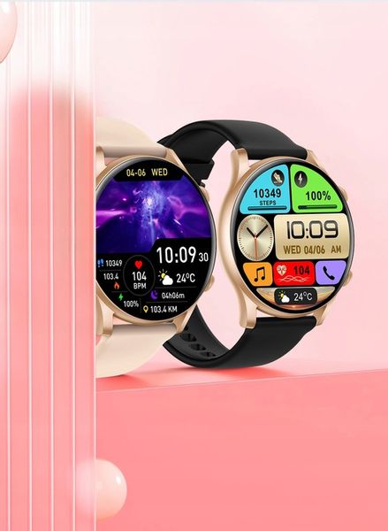 SMARTWATCH ZEGAREK DAMSKI POLSKIE MENU ROZMOWY SPORT SMART WATCH 4 PASKI zdjęcie 7