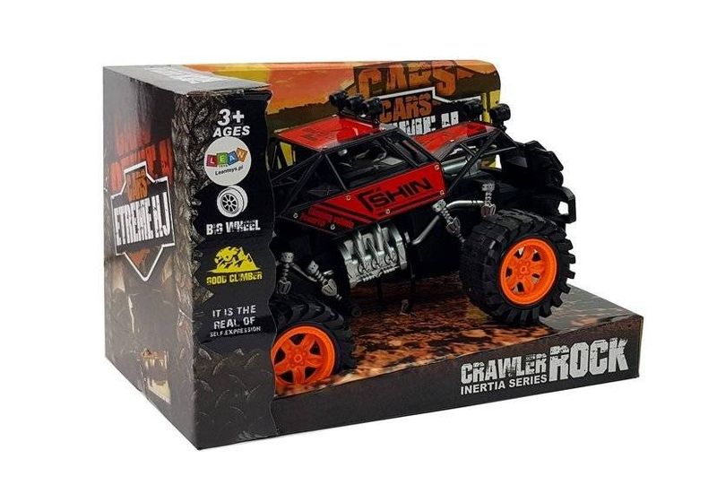 Auto z Naciągiem Terenowe Czerwone zdjęcie 5