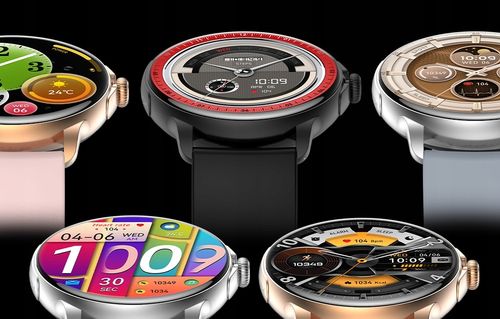 Smartwatch Damski Rubicon RNCF35 ROSE GOLD Bransoleta + Pasek Pink na Arena.pl