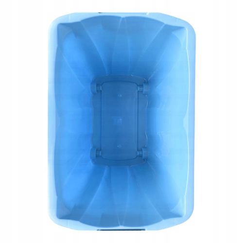 KOSZ NA ZABAWKI 60 L DUŻY POJEMNIK KUFER SKRZYNIA ORGANIZER KÓŁKA POJEMNY na Arena.pl