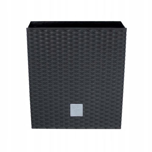 Doniczka RATO niska DRTS265L z wkładem | Antracyt na Arena.pl