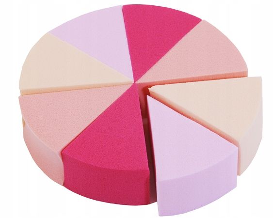 INTER VION AURI Gąbeczki do makijażu - 8 sztuk zdjęcie 3