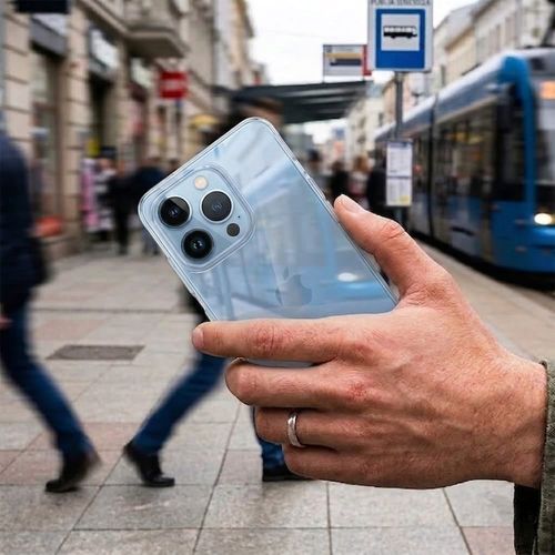 Teltech nakładka slim case 2mm do iPhone 14 transparentny na Arena.pl