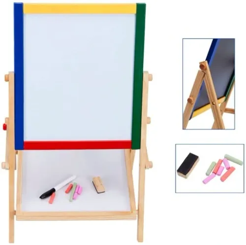 STOJĄCA TABLICA DWUSTRONNA DLA DZIECI 2W1+ GRATIS na Arena.pl