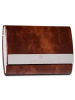 wizytownik z magnetycznym zamknięciem troika brązowy