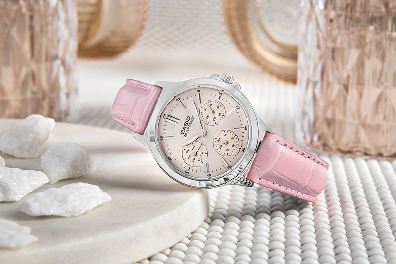 zegarek damski casio ltp-v300l-4 + box zdjęcie 5