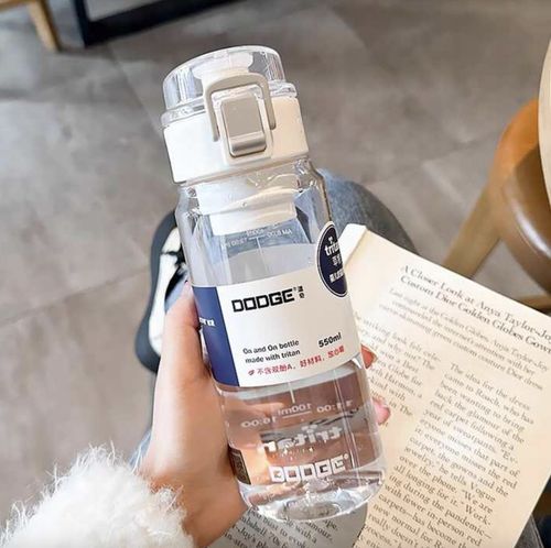 BUTELKA NA WODĘ BIDON 550 ML Z MIARKĄ NA NAPOJE BPA FREE DO SZKOŁY TRITAN na Arena.pl