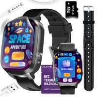 Smartwatch Zegarek Dla Dzieci SIM Aparat Telefon Gry Muzyka Bajki Rozmowy