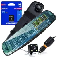 Wideorejestrator lusterko wsteczne microSD GRATIS