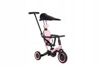 ROWEREK TRÓJKOŁOWY MOOVKEE MIKE PRO biegówka 6w1 daszkiem, rączką i pasami