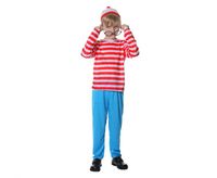 Strój przebranie dla dzieci Ciekawski Chłopiec Gdzie jest Wally 110/120cm