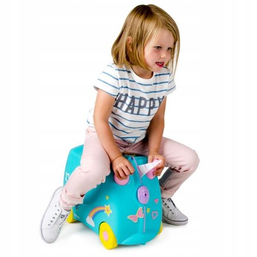 TRUNKI JEŻDŻĄCA WALIZECZKA JEŹDZIK 2w1 WALIZKA DLA DZIECKA na Arena.pl