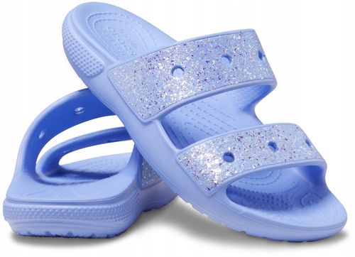 Dziecięce Klapki Crocs Classic Glitter Kids 28-29 na Arena.pl
