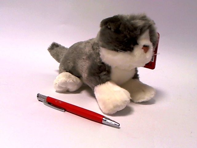 Kot lezacy szary 30cm 13737 17802 zdjęcie 1
