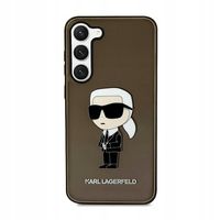 ETUI HARDCASE KARL LAGERFELD IKONIK CZARNE DO SAMSUNG S23+