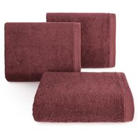 Ręcznik bawełniany VENUS 50x90 cm ceglasty haftowany 550 g/m²