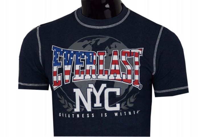 koszulka EVERLAST granatowa r. S zdjęcie 2