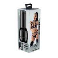 kiiroo feelreya sunshine black - anatomiczna maszyna intymna tpe