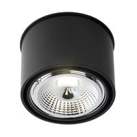 LAMPA sufitowa MIKI 1117 Shilo natynkowa OPRAWA okrągły plafon czarny