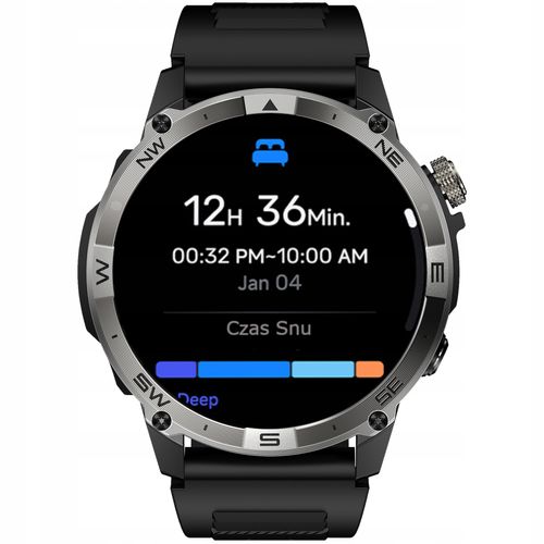 Smartwatch Wenom Explorer czarny na Arena.pl