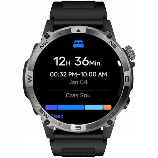Smartwatch Wenom Explorer czarny zdjęcie 11