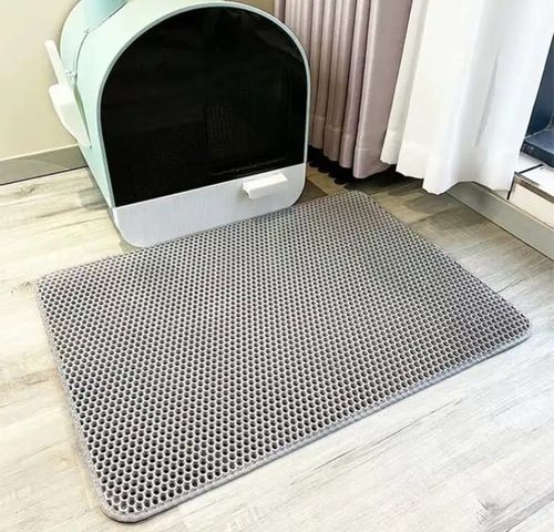 Mata pod Kuwetę 60x45cm - szara na Arena.pl