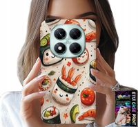 ETUI DO XIAOMI NOTE 14 PRO+ 5G - SŁODKIE UŚMIECHNIĘTE SUSHI OBUDOWA CASE