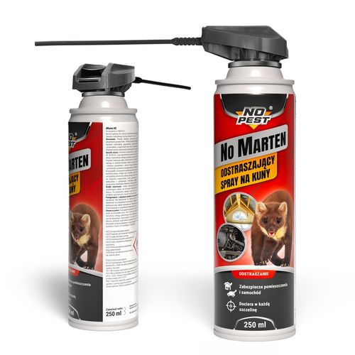 SPRAY ŚRODEK PREPARAT NA KUNY ODSTRASZACZ KUN ŁASIC NO MARTEN NO PEST na Arena.pl
