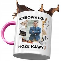 Kubek Różowy Sławomir Mentzen Xd Na Prezent Z Nadrukiem Ze Zdjęciem