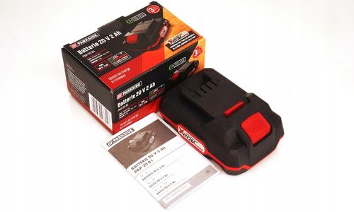 AKUMULATOR BATERIA PARKSIDE 20V 2.0Ah BATERIA PAP B1 20 V 2Ah X20V na Arena.pl