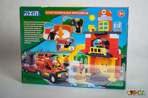 Sa-3365  Klocki Zestaw Strażacki na Arena.pl