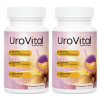 2x Urovital - Naturalna ochrona dróg moczowych 30 kaps.