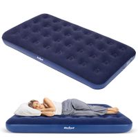 Materac dmuchany jednoosobowy do spania 191 x 99 x 22 cm Rebel