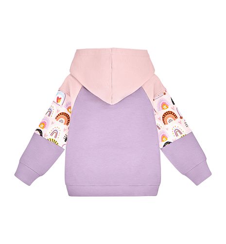 Bluza 3 kolory różowo-fioletowa tęcze  140 na Arena.pl