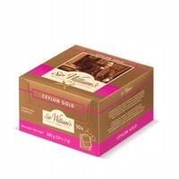 Herbata Czarna Sir William’s Tea Ceylon Gold 50 Saszetek
